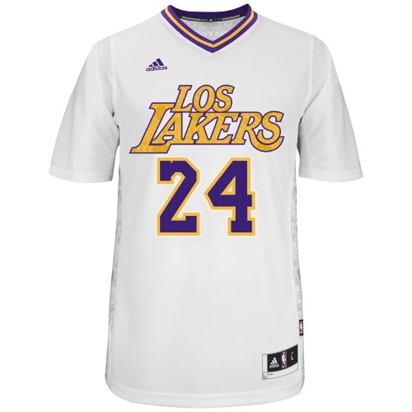 2014 latin night los angeles lakers #24 kobe bryant swingman jersey-front